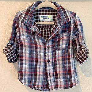 Oshkosh kids button down shirt 18m